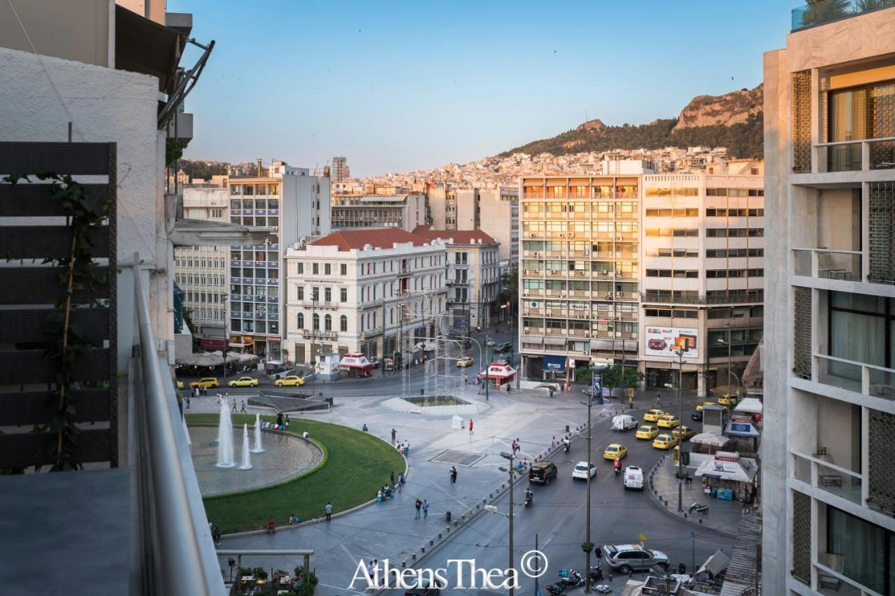 Athensthea Alpha Luxury Penthouse Apt In Omonia Экстерьер фото